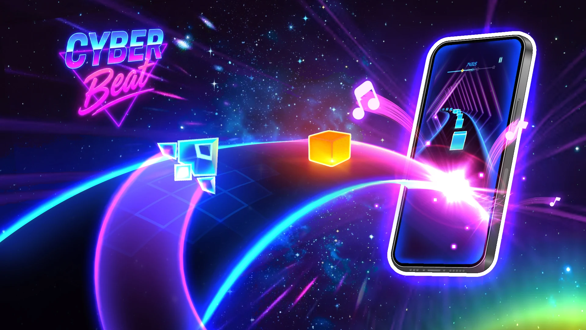 Cyber Beat: Neon Rhythm Rush screenshot